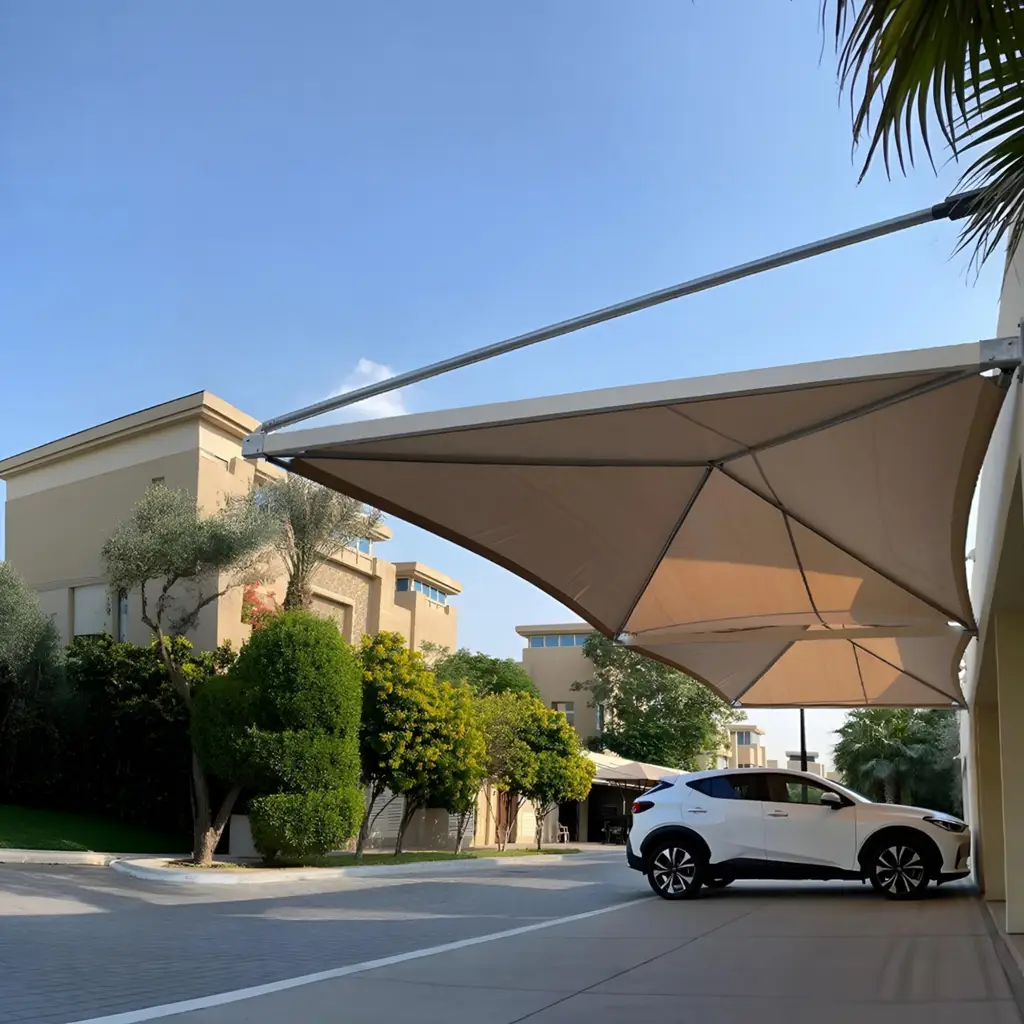 Fabric Car Parking Shade