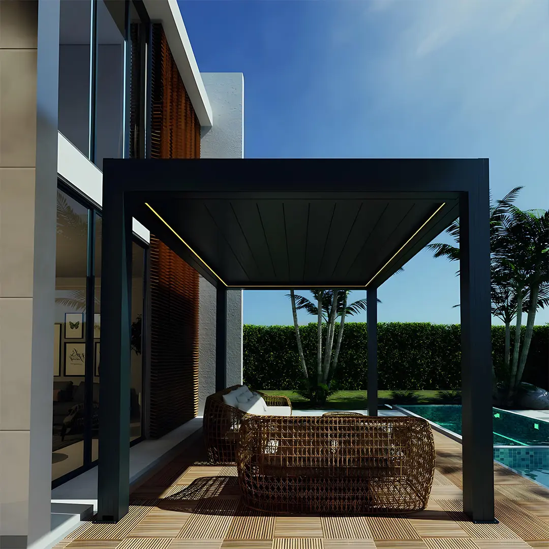 Sky Roof Pergola (Single Action)