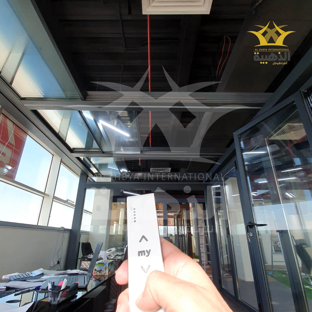 Automatic Glass Roof Pergola